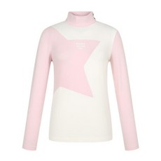 핑골프웨어 KQF 121D4TI384_PK 여성 배색 하이넥 긴팔 이너 티셔츠 2793829