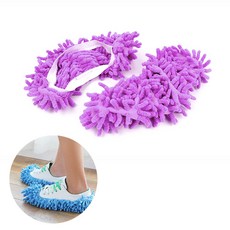 더문샵 청소걸레 슬리퍼 2p 2개 청소실내화 걸레패드 청소용걸레 걸레실내화