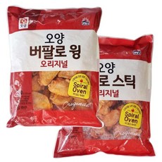 오양 버팔로윙1kg+버팔로스틱(봉)1kg, 1개, 1kg