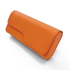 차빛 차량용 선글라스 거치대 안경 케이스 클립, 비비드오렌지, 1개