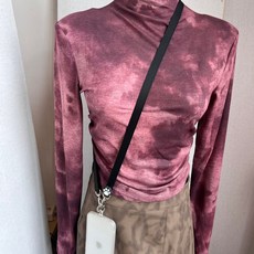 簡約百搭可愛貓爪斜挎可調節加長掛脖繩伸縮式斜背雙頭相機防丟繩, 1個, 網格黑底白貓爪斜挎繩可調節掛脖繩送繩頭墊