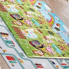 아기방 층간소음매트 놀이방 거실 양면쿠션 안전 감각놀이, 리틀쉽 12T 대