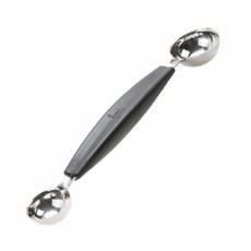 三能 304不鏽鋼雙頭挖球器 SN4143 - 烘焙挖球器, 1個