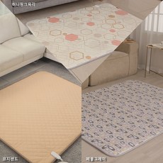 일월 워머블 절전형 온열매트 3종 더블사이즈[분리난방], 04. 일월 페블그레이 더블 [분리난방]