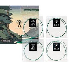 aNueNue 烏克麗麗弦 Green Planet 日本製, 1個, GPSC (適用21/23)