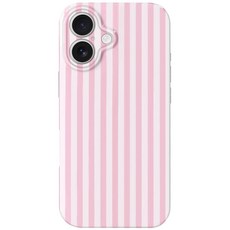 Hython for iPhone 16 Plus Case Cute Striped Aesthetic Design Simple Stripes Cover 6.7" Thin Slim