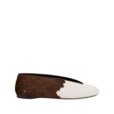 모스키노 덕 발레리나 플랫 슈즈