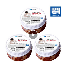 [특별기획] 이금선 명인의 가자미식해 350g x 3통 원산지 : 기본정보 참조 >, 3개