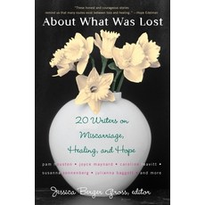 (영문도서) About What Was Lost: Twenty Writers on Miscarriage Healing and Hope Paperback, Penguin Adult Hc/Tr, English, 9780452287990
