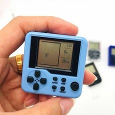 Thumby 그레이 소형 게임 미니어처 콘솔 키체인, 블루, 기본 색상