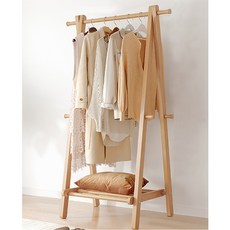 혜문전방 스탠드 옷걸이 80cm 오크