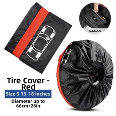 여행용 휠 프로텍터 스페어 타이어 커버 실버 코팅 원단 폴리에스터 소재 태피터 트럭용, 3. E, 1개