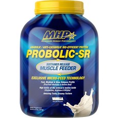 Maximum Human Performance Probolic-SR 서방형 단백질 파우더 단백질 24g BCAA 글루타민 아르기닌 운동 전 운동 후 야간 단백질, 4.21 Pound (Pack of 1), 4.21 Pound (Pack of 1)