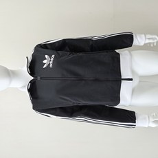 아디다스 여성 져지 베켄바우어 트랙탑 블랙 화이트