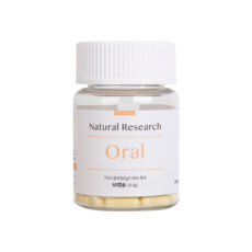 네츄럴리서치 구강 강아지 고양이 영양제 캡슐 60정, 1개