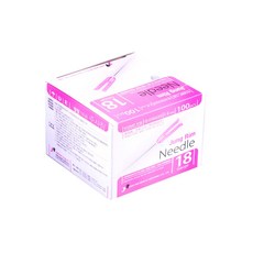 정림 일회용 주사침 18G (1-1/2 inch) 100개입