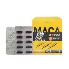 多立康 瑪卡PRO鋅膠囊 60粒(秘魯三色瑪卡+鋅+韭菜籽)﹝小資屋﹞, 1個, 60顆