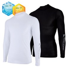 [HENRYSTUART] 아쿠아엑스 이너웨어 남성용 냉감 쿨 티셔츠 컬러 택1, XL[105]