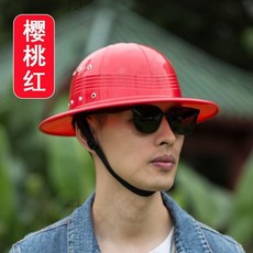 戶外遮陽擋雨中山帽 加寬邊 男女通用透氣, SKU-01櫻桃紅  遮陽+防雨 ,成人款 內頭圍可調46-59cm