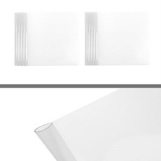 최주부 투명 라운드 쫄대 파일 10p A4용지파일