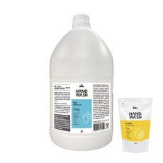 미스터제타 포밍 핸드워시 대용량 아쿠아 4L, 1개