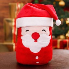 卡通聖誕老人卷毯珊瑚絨毛毯抓機娃娃公司活動聖誕節禮物 新北出貨, 1個, 圣诞老人毯子 简装