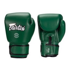 古川小夫 Fairtex 健身房拳擊手套 重擊打沙袋拳套 個性化改裝 - 綠色 BGV16, 1個, 10oz