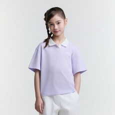 매장정품 NATIONAL GEOGRAPHIC KIDS K252GPL910 여아 카라 반팔 LAVENDER 5007448623 202533
