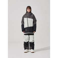 MR 26 JACKET 01 GREY 모이라 보드복 자켓 상의 커플 공용 여성 남성 스노우보드복