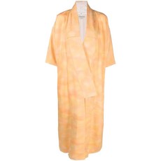 안젤로 빈티지 컬트 중고 1970's 마블 이펙트 스퀘어 소매 코트