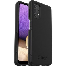 OtterBox 삼성 갤럭시 A12용 매끄러운 시리즈 케이스 충격 방지 낙하 방지 울트라 슬림 얇은 보호용 케이스 군사 표준 테스트 블랙 소매 포장 없음, Samsung A32 5G