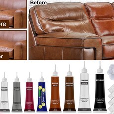 고급 가죽 가방 소파 수리용 리페어젤, 와인레드20ml, 1개, 1L