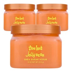 트리헛 시어 슈가 스크럽 젤리 베어 Tree Hut 510g 3개