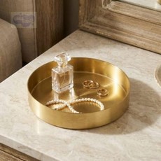 굳초이스 원형 골드 소품 트레이 12.5cm