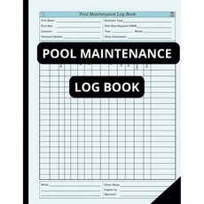 수영장 유지보수 기록부 가정 호텔 및 사업체 소유자를 위한 간단한 청소 체크리스트로 수질 내 화학물질을 관리하는 용도