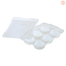 Richell 利其爾 離乳食連裝盒 第二代 第三代 副食品分裝盒 多容量卡通造型 可冷凍微波, 1個, 第三代離乳食連裝盒(2入)30ML