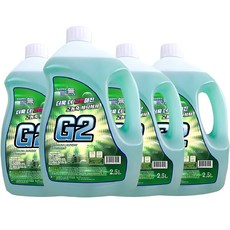 G2 綠色超濃縮洗衣精 一般/滾筒洗衣機兼用, 2.5L, 4瓶