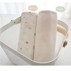 대폭 오가닉 양면다이마루] 포레스트 2종 [E0749] EZ-132, 내츄럴 무지, 1개