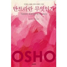 탄트라란 무엇인가:진정한 초월을 위한 변형의 지혜, 젠토피아, 오쇼 저/최재훈 역