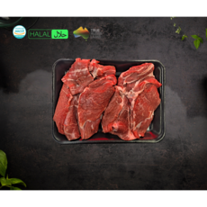 냉장양어깨살 할랄 호주산 Australian Fresh lamb shoulder boneless Halal Certified, 1개, 800g
