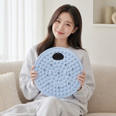 에너딕 더블코어 베이스 발지압매트 트위스트 완벽한 바디 루틴 2 in 1, 라이트 블루, 1개