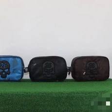 PXG 高爾夫手包 骷髏頭收納包, 1個, 藍色