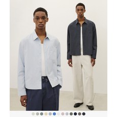 수아레 SUARE [수아레X데일리룸] 데일리 코튼 크롭 셔츠 - 13 COLOR SBF1SH04M 164189