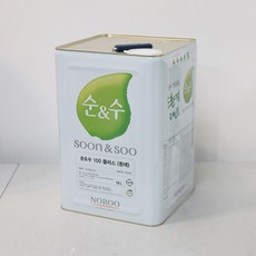 노루페인트 순&수100플러스, 화이트크림, 18L, 1개