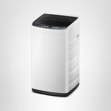 6사이클의 Midea MLTW09M1BWW 휴대용 세탁기 드럼 클린 퀵 스테인리스 스틸 욕조 투명 뚜껑 LED 디스플레이 0.9 큐피트 화이트, 0.9 Cu. Ft.