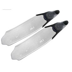 游龍潛水 V.DIVE F818 銀白碳纖長蛙 (面鏡 呼吸管 配重帶 防水背包) - 自潛長蛙超值優惠, 黑套腳,44/46