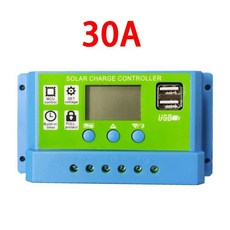 태양열 충전 MPPT 12V 자동 컨트롤러 24V, 30A, 1개