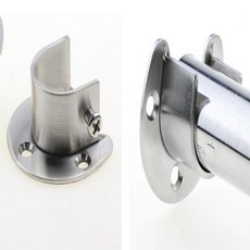 옷장행거 받침대 장농 옷걸이봉 지지대 가구 고정 바 받침 장롱 행거 스텐 봉걸이 소켓, 25mm