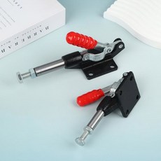 새로운 헤비 푸시풀 토글 클램프 목공 지그 방지 미끄럼 퀵 릴리즈 장치용 고정 핸들, A2 304E