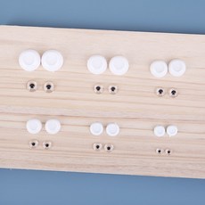 짱패브릭 구체관절인형 안구베이스 / 안구키트 / 안구만들기 / 플라스틱안구키트, 동공, 18mm, 1개